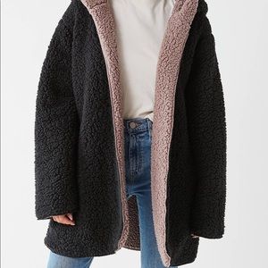UO Carmella Cozy Reversible Coat